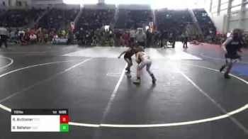 58 lbs Quarterfinal - Clace Hanlon, Gold Rush WC vs GeneGene Samuel, Pride WC