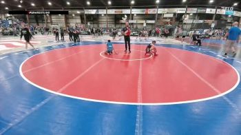 115 lbs 2nd Place Match - Kaia Hunter, Bennett County vs Joslyn Swanson, Siouxland Wrestling Academy