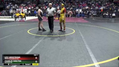 178 lbs Cons. Round 2 - Charles Shelton, Mustang WC vs Levi Armstrong, Peoria Razorbacks WC