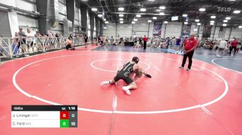 132 lbs Rr Rnd 3 - Jackson Lininger, D3Primus Blue vs Christian Ford, Kraken Elite