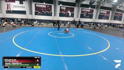 113 lbs 2nd Place Match - Aidan Jaramillo, Corespeed Wrestling - Hutto-Round Rock vs Dylan Clay, WAR Training Center