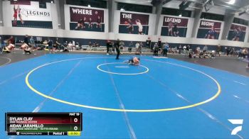 113 lbs 2nd Place Match - Aidan Jaramillo, Corespeed Wrestling - Hutto-Round Rock vs Dylan Clay, WAR Training Center