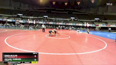 174 lbs Quarters & Wb (16 Team) - Owen Butler, Frostburg State vs Michael Gabbard, Averett