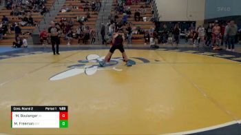 115 lbs Cons. Round 2 - Mason Boulanger, X-Factor Elite vs Mason Freeman, Elk River Youth