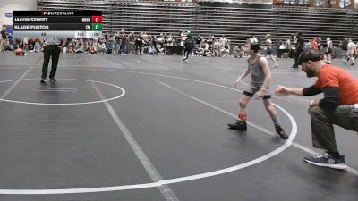 48 lbs Round 2 (6 Team) - Jacob Street, Neighborhood Wrestling vs Slade Fustos, Scuffle Misfits