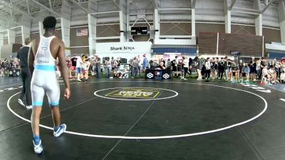 190 lbs 3rd Place Match - Matt Watts, Utah vs Lewis Fofanah-Afkar, California