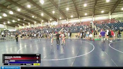 130 lbs Cons. Round 1 - Michael Rummel, Montana vs Dax Jones, Alaska