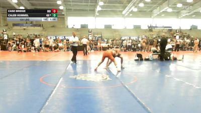 126 lbs Round Of 16 - Case Bridge, Indiana Outlaws Black - HSB vs Caleb Hummel, 4M Power - HSB