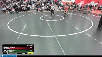 138 lbs Semifinal - Tyler Guerra, St. Charles (EAST) vs Tyson Peach, MILTON (WI)