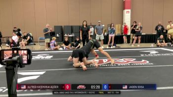 Jaden Sosa vs Alfred Ka'ehukai Auger 2025 ADCC Dallas Open