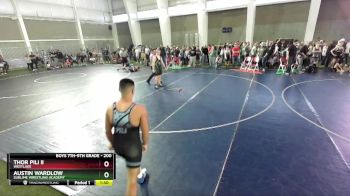 200 lbs Quarterfinal - Austin Wardlow, Sublime Wrestling Academy vs Thor Pili Ii, Westlake