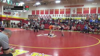 150 lbs 7th Place Match - Kyler Messer, Vinton-Shellsburg vs Eli Cash, Solon