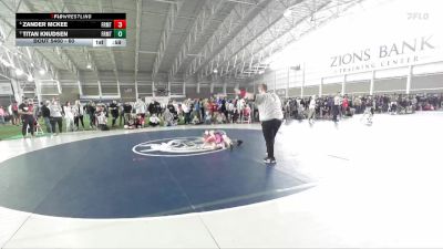 60 lbs Cons. Semi - Titan Knudsen, Sanderson Wrestling Academy vs Zander Mckee, Uintah Wrestling