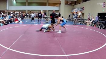 157 lbs Quarters & 3rd Wb (32 Team) - Josiah Sykes, Morris Fitness Purge vs Caden Borneman, Funky Boyz