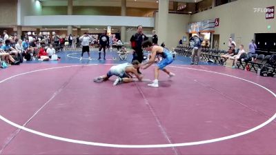 157 lbs Quarters & 3rd Wb (32 Team) - Josiah Sykes, Morris Fitness Purge vs Caden Borneman, Funky Boyz