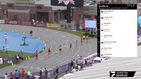 High School Girls' 800m, Finals 6