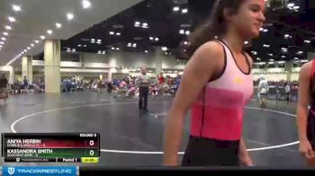 100 lbs Round 5 (10 Team) - Emma Bauknight, Suncoast Gems vs Kameron Easter, Charlie`s Angels-FL