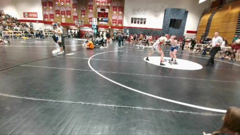 182 lbs Cons. Round 5 - Dillon Melton, Powell vs Jaxson Viergets, Thunder Basin High School