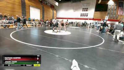 182 lbs Cons. Round 5 - Jason Zahm, Cheyenne East vs Nathan Harper, Worland