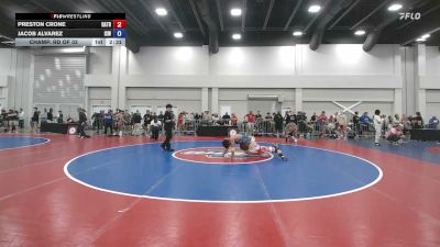 157 lbs Champ. Rd Of 32 - Preston Crone, Radford Trained vs Jacob Alvarez, Izzy Style Wrestling