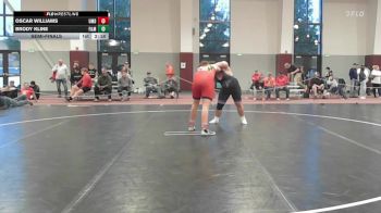 285 lbs Semifinal - Oscar Williams, Maryland vs Brody Kline, Franklin & Marshall