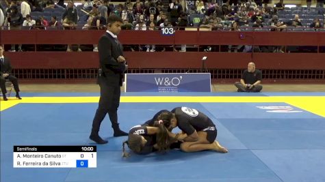 Amanda Monteiro Canuto vs Raquel Ferreira Da Silva 2024 Pan IBJJF Jiu-Jitsu No-Gi Championship