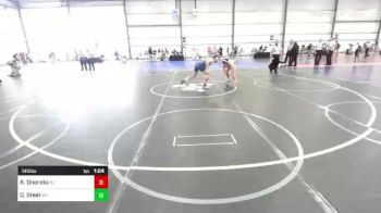 145 lbs Round Of 16 - Roman Onorato, NJ vs Dane Steel, WY