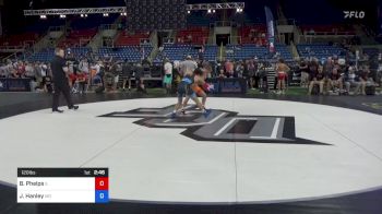 120 lbs Rnd Of 64 - Brady Phelps, Illinois vs James Hanley, Maryland