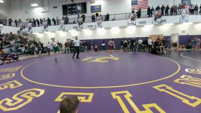 110 lbs Quarterfinal - Daxton Hoffman, Lander Middle School vs Luke Gale, Riverton Middle School