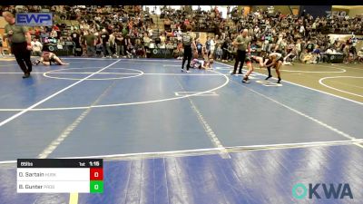 85 lbs Quarterfinal - Owen Sartain, Husky Wrestling Club vs BaJon Gunter, Prodigy Elite Wrestling