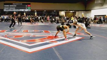 106 lbs Round Of 64 - Daniel Serrano, CA vs Brady Genard, PA