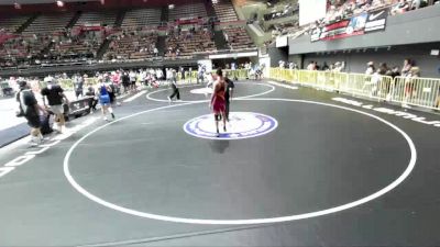 74 kg Cons. Round 2 - Dyami Allen vs Michael Powell, Exeter X-Men Wrestling Club