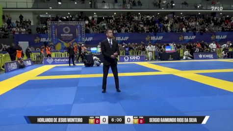 Sergio Raimundo Rios Da Silva vs Horlando De Jesus Monteiro 2025 European Jiu-Jitsu IBJJF Championship