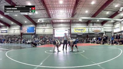 113 lbs Quarterfinal - Antonio Quiroz, SLAM! Nevada vs Jaden Keene, Shadow Ridge