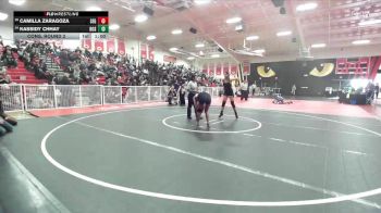 120 lbs Cons. Round 2 - Camilla Zaragoza, Segerstrom vs Kassidy Chhay, Rosemead