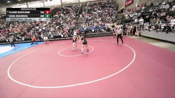 3A 145 lbs Quarterfinal - Ijada Mahkewa, Union vs Claire Bartlome, Providence Hall