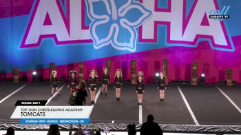 Top Gun Cheerleading Academy - Tomcats [2025 L1 Tiny - Novice - Restrictions - D2 Day 1] 2025 Aloha Concord Showdown