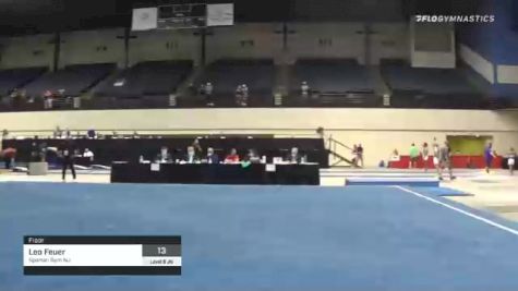 Leo Feuer - Floor, Spartan Gym NJ - 2021 USA Gymnastics Development Program National Championships