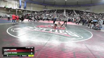 1A West 106 lbs Semifinal - Leonel Lustre, Zillah vs Cristian Nunez, Wapato