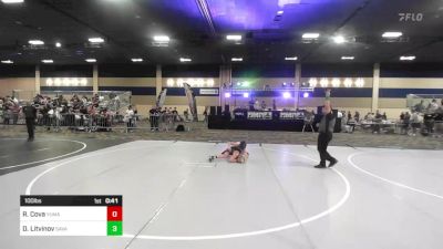 100 lbs Consolation - Raanan Cova, Yuma Elite Wr Ac vs Danil Litvinov, Savage House WC