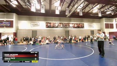 67 lbs Cons. Round 3 - Makai Pace, Westlake vs Daxx Jackson, Carbon Raptors