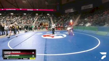 2A-145 lbs Champ. Round 1 - Tucker Edwards, Wright vs Cooper Frederick, Wind River