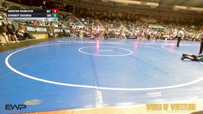 120 lbs Round Of 16 - Mercer Hamilton, Mat Demon Wrestling Club vs Everett Roorda, Grindhouse