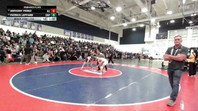 113 lbs Cons. Round 1 - Anthony Perez, Alemany vs Patrick Leffard, Chaparral