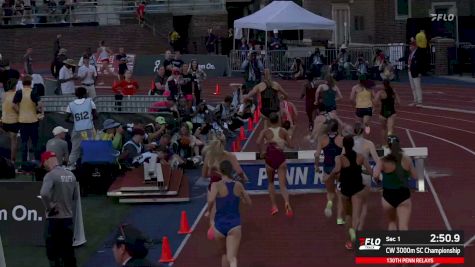 Watch College Women's 3000m Steeplechase Prelims (Event 205) Heat 1 At 2026 Penn Relays