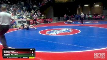 5A-120 lbs Semifinal - Dylan Couey, Woodland, Cartersville vs Roman Belardo, Jefferson