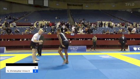 Joseph Perez Holmes vs Nicklas Christopher Vinso Hartma 2024 Pan IBJJF Jiu-Jitsu No-Gi Championship