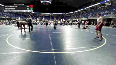167 lbs Quarterfinal - Douglas McKim, Huntingdon vs Crue Carter, Selinsgrove