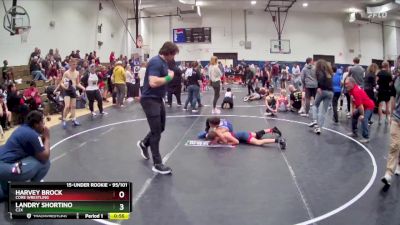 95/101 Round 3 - Harvey Brock, Core Wrestling vs Landry Shortino, C2X