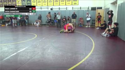 174 lbs Cons. Round 2 - Luca Ciabattari, Skyline College vs Paul Lanier Iv, Sacramento City College